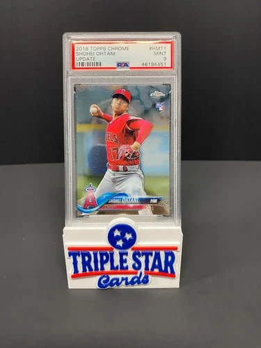 2018 Topps Chrome Shohei Ohtani #HMT1 PSA 9 RC