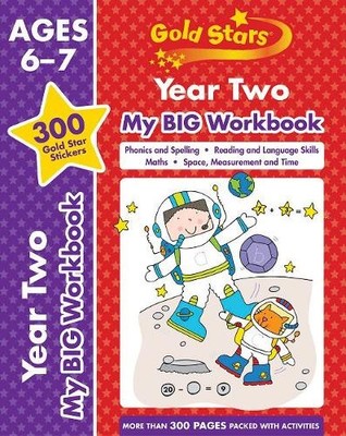 Cottage Door Pr Gold Stars Year Two My BIG Workbook (Includes 300  (Taschenbuch)