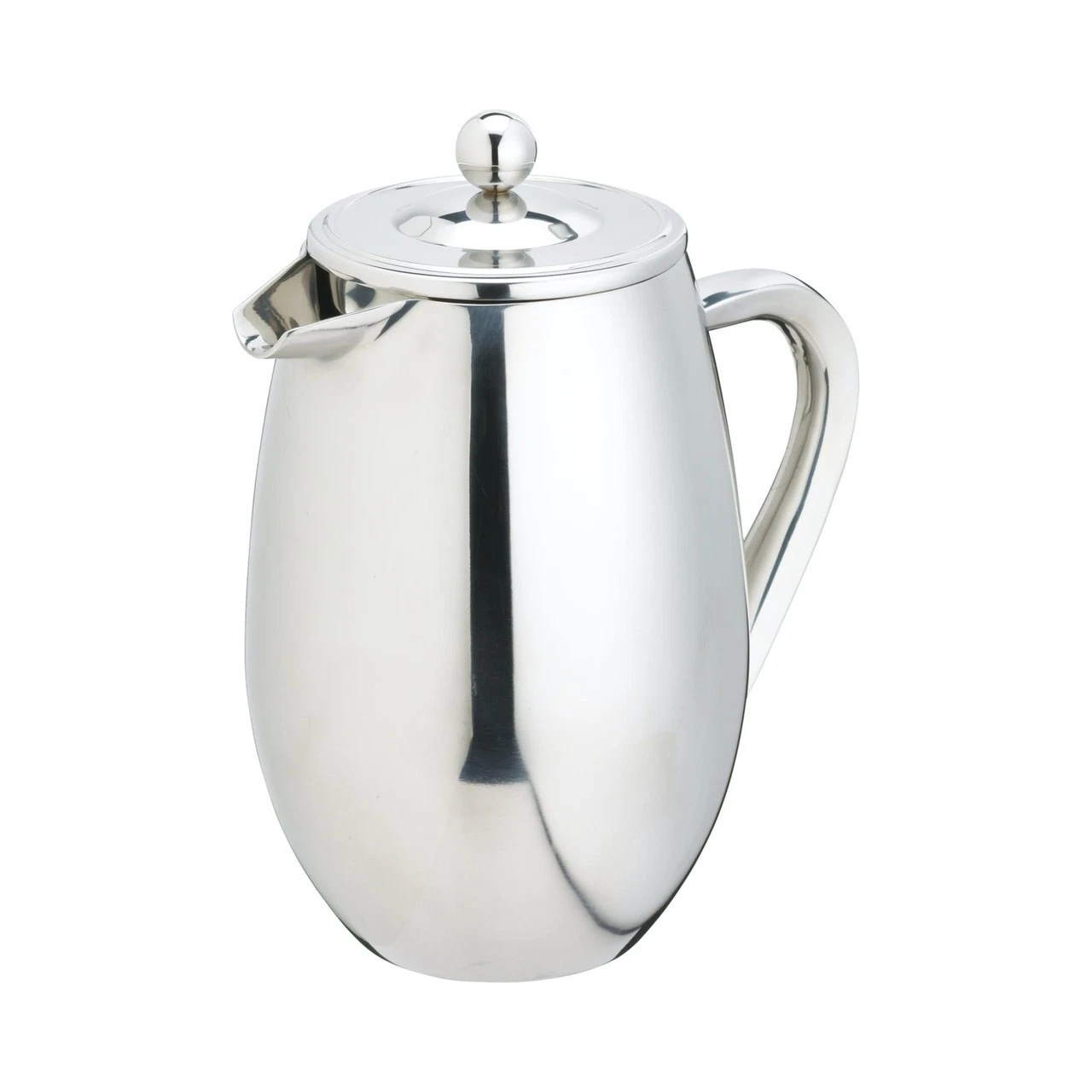 La Cafetiere Double Walled Cafetiere, 8-Cup, Stainless Steel