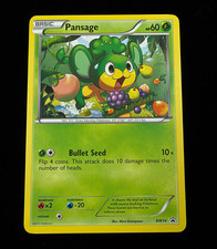 Pansage BW14 Black & White Regular Non-Holo Black Star Promos