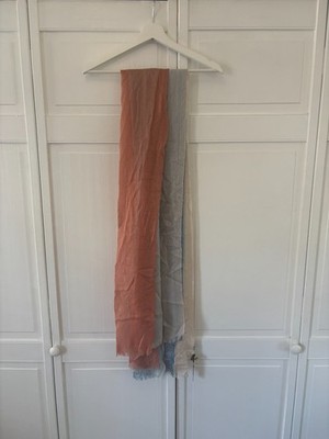 Loro Piana Luxury Tri Colored Silk Scarf (New, Unworn with Tags)