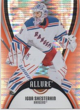 25-26 2025-26 Allure Igor Shesterkin ORANGE SLICE #50-Rangers
