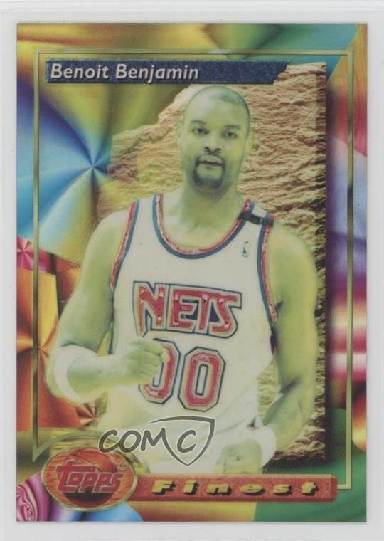 1993-94 Topps Finest Refractor Benoit Benjamin #4 7eo