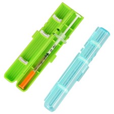 LOSN Compact Travel Insulin Prefilled Syringe Case for Diabetes - Solid Green...
