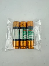 x(3) Fusetron FRN-R-50 Dual-Element Time Delay Fuses, 50 Amp, RK5