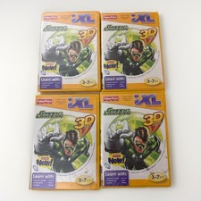 Lot of 4 Fisher-Price iXL Green Lantern 3D Games New Sealed DC Comics