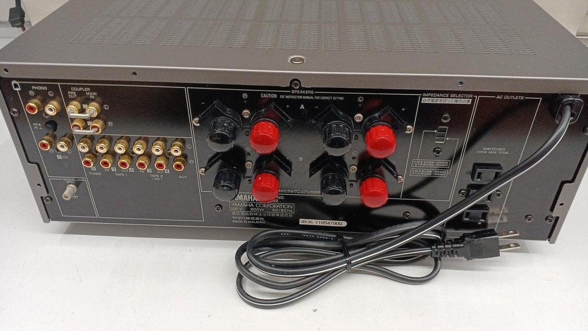 Yamaha Ax-892 Integrated Amplifier #BE01974 | eBay