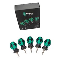 Wera Stubby Set Tx 1 Torx Schraubendrehersatz 5-Tlg. Kraftform Plus 05008876001