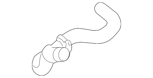 Подлинный Nissan 2015-2024 Nissan Murano - нижний шланг 21503-9UA0A - Изображение 2 из 3