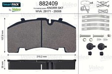 Rear Disc Brake Pad Set VALEO Fits MAN SCANIA IVECO VOLVO MERCEDES DAF 90 84-15