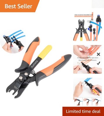 Durable Carbon Steel Tube Fitting Disconnect Tool for Quick Pneumatic Use