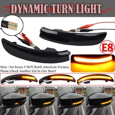 LED Dynamic Turn Signal Light Indicator Side Mirror For Ford Focus 2003-2020