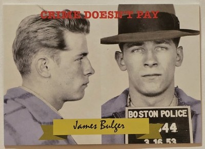 James Bulger 2016 Historic Autographs The Mob #50 Trading Card Whitey