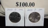 2002 Kennedy Half Dollar P & D BU direct from Mint Sewn Bag - Free Shipping