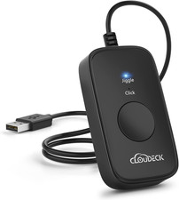 Mouse Jiggler Undetectable, USB Mover, Gaming Automatic Continuous Click Device,