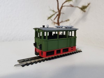 Kastenlok Dampflok H0e mit KATO Antrieb 11-109 / Schmalspur / Feldbahn