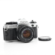 Canon AE-1 Program SLR Film Camera Kit w/ FD 50mm f1.8 Lens 669