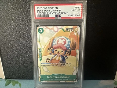 PSA 10- 2025 Official Event Exclusive Tony Tony Chopper (OP09-029)