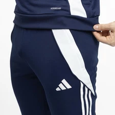 Adidas Tiro 24 Men’s Soccer Athletic Bottoms Jogger Track Pant Navy Blue #343
