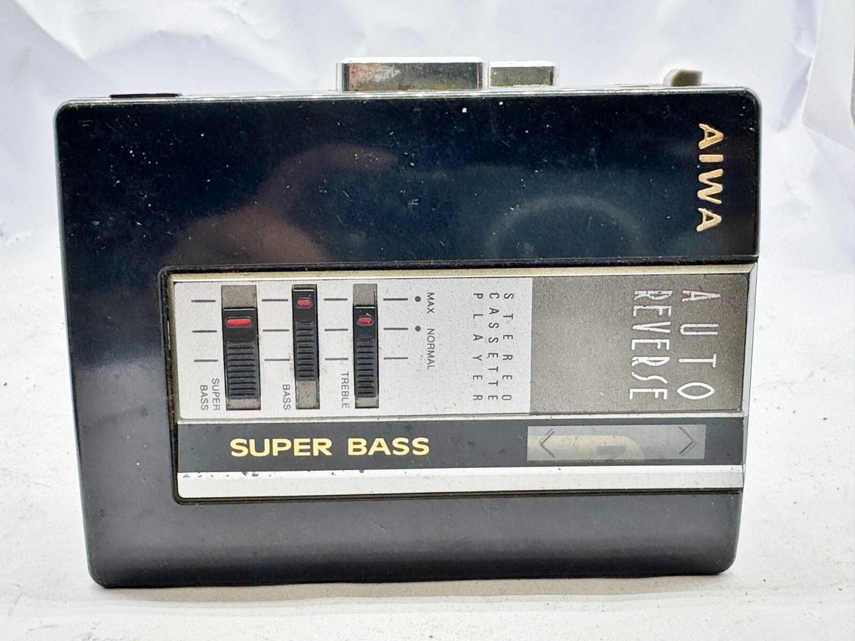 Baladeur Aiwa HS-GS292 Walkman Vintage - Gris - Fonctionne Parfaitement
