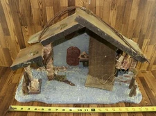 Grandeur Noel O’Well Nativity Creche Manger Stable Replacement Display Only