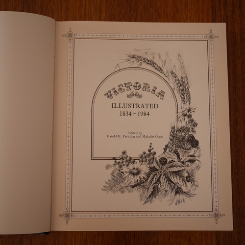 Victoria Illustrated 1834 to 1984 Blue Leather Signed Limited Ed in Slip Case - Picture 6 of 12