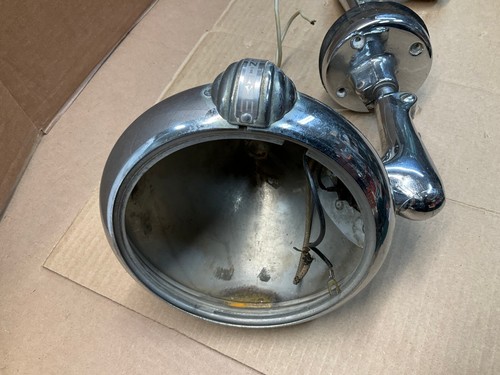Vintage Unity Model S5 Spotlight Boat Mount Bakelite Handle No Sealed Beam - Foto 5 di 6