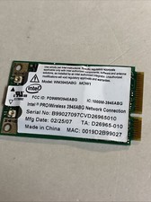 Intel WM3945ABG 802.11 a/b/g Mini PCIe Wifi Wireless Card CPU85