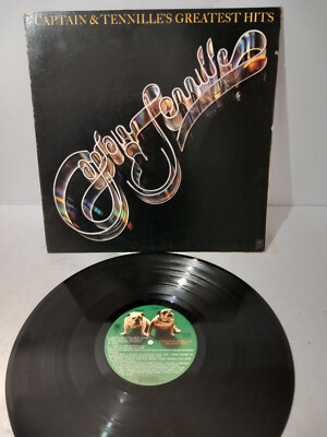 Captain & tennile greatest hits 1977 usa import vinyl lp record gatefold sleeve