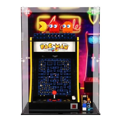 UNIQUEDISPLAY Display Case For LEGO 10323 PAC-MAN Arcade
