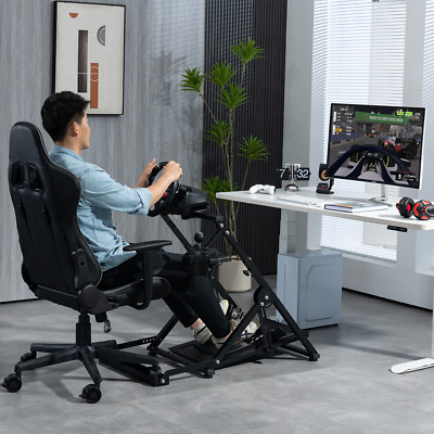 Supllueer Steering Wheel Stand (Seat Slot Holder) Fit Logitech G923 Thrustmaster