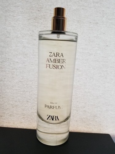 ZARA AMBER FUSION Eau de Parfum Spray (2.71 oz / 80 ml) No Cap or Box
