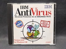 IBM ANTIVIRUS Windows 95 PC CD-ROM Vintage Retro Classic