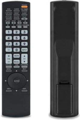 Remote Control For Sanyo DP50471 FVM3982 FVM4681 FW32D08F Smart LCD HDTV TV