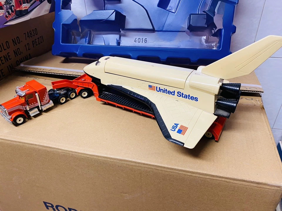 SIKU 4016 TRASPORTO SPACE SHUTTLE LOW ROADER CONDIZIONI SPLENDIDE - Immagine 4 di 4