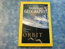NATIONAL GEOGRAPHIC November 1996 ORBIT Gibraltar SEAMOUNT Colorado SPIDERS