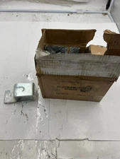 Box of 15 Blacksmith Brand Face Mount Sliding Door Track Bracket HA301B Silver