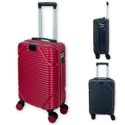 TROLLEY VALIGIA 50 Cm Da CABINA BAGAGLIO A MANO RIGIDO RYANAIR EASY JET 8 RUOTE