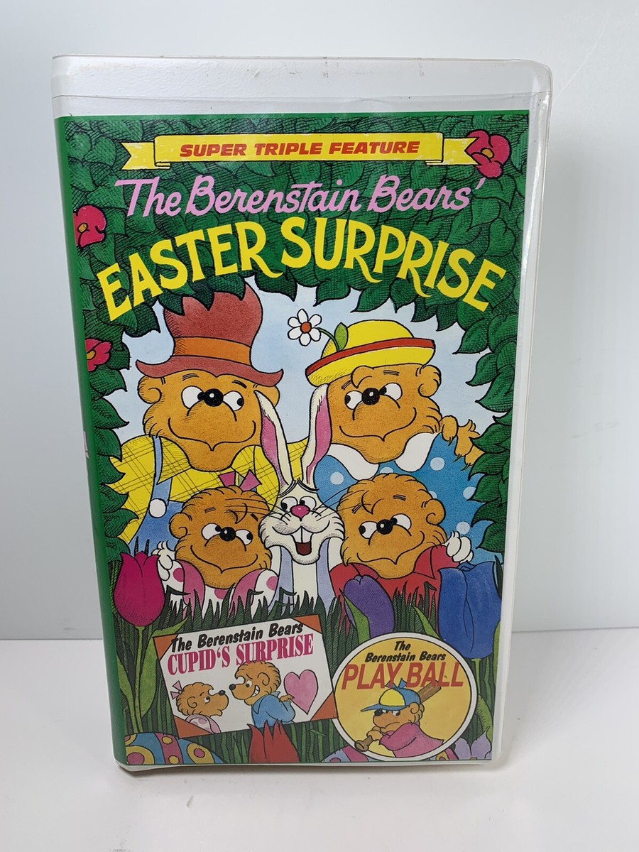 Vtg VHS Berenstain Bears: Easter Surprise Triple Feature '92