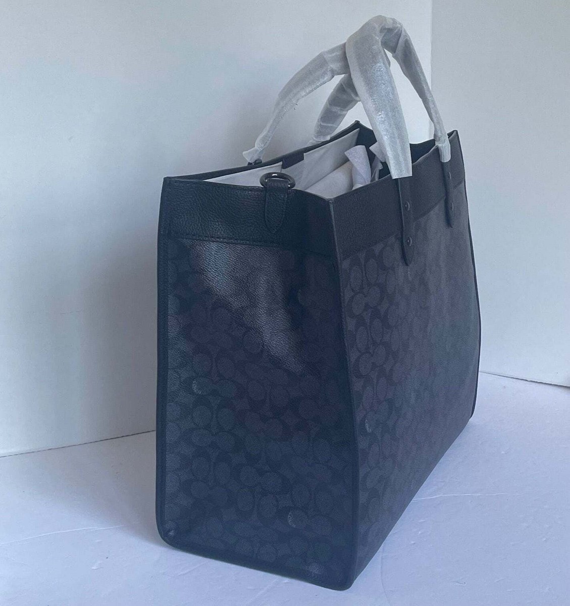 COACH ブラック トートバッグ コーチ COACH バッグ （ブラック） -ファッション通販 FASHION