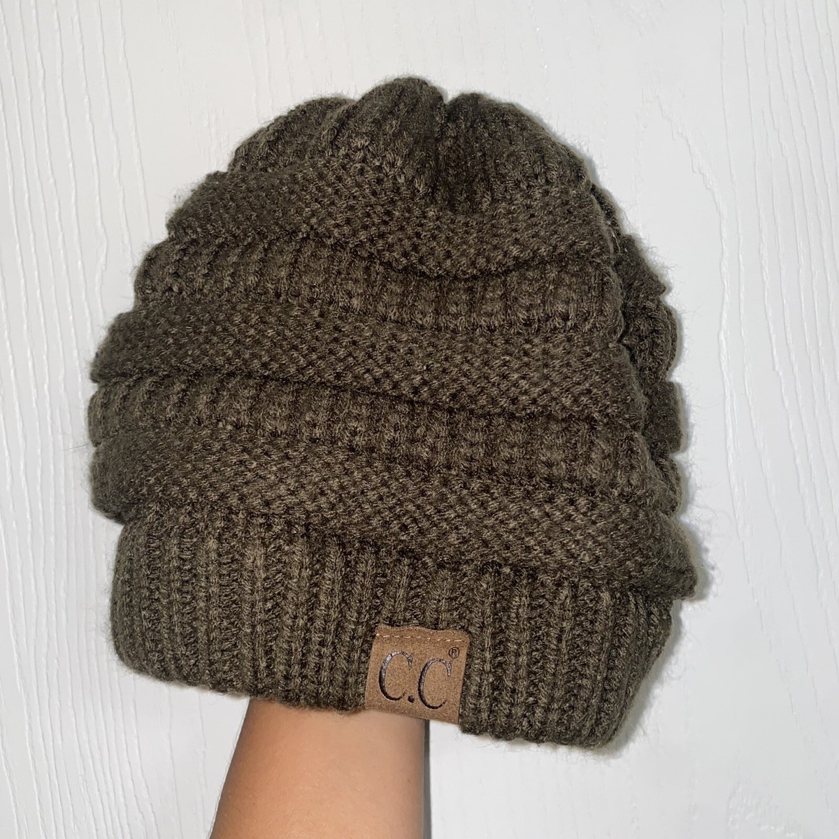 CC Exclusives CC Beanie 100% Acrylic Knit Winter Fall Hat 