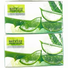 BREYLEE Aloe Vera Eye Mask 30 Pairs - Repairs Hydrates Puffy Eyes - LOT of 2