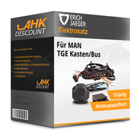 für MAN TGE Kasten/Bus 17- Jaeger Elektrosatz 13Polig Fahrzeugspezifisch Neuware