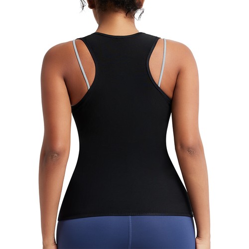 Fitness Sauna Sweat Tank Top Women Shapewear Vest Fat Burner Thermo Body Shaper - Picture 10 of 15