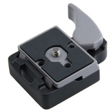 Tripod Quick Release Clamp Adapter+ QR Plate for Manfrotto 200PL-14 UK