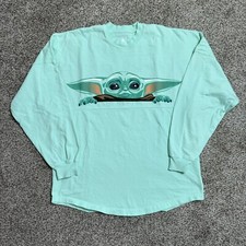 Disney Star Wars Spirit Jersey Shirt Adult Small Grogu The Child Mandalorian