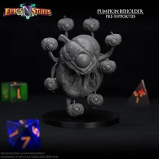 Pumpkin Beholder by Epics N Stuffs | D&D | DnD | Print on Demand