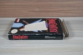 Final Fantasy COMPLETE in box Nintendo NES - TESTED - Missing Map w/ Protector!