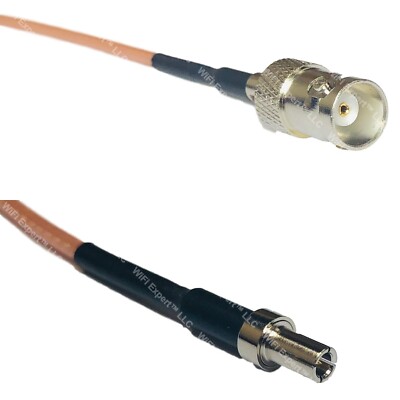 RG316 BNC FEMALE to TS-9 MALE RF Cable Rapid-SHIP LOT
