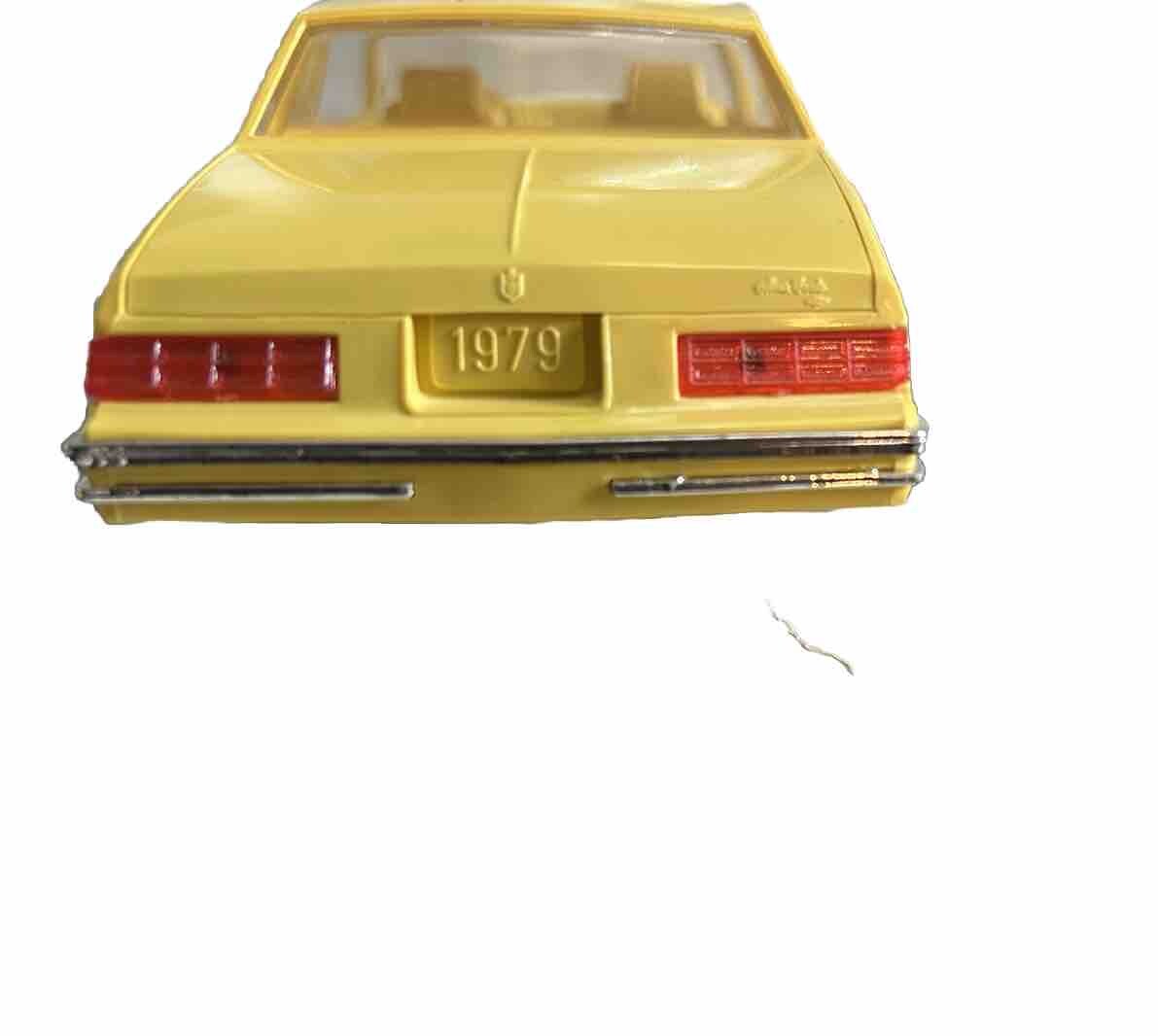 1979 Chevy Monte Carlo Dealer Promo MPC 1:25 Scale *RARE YELLOW